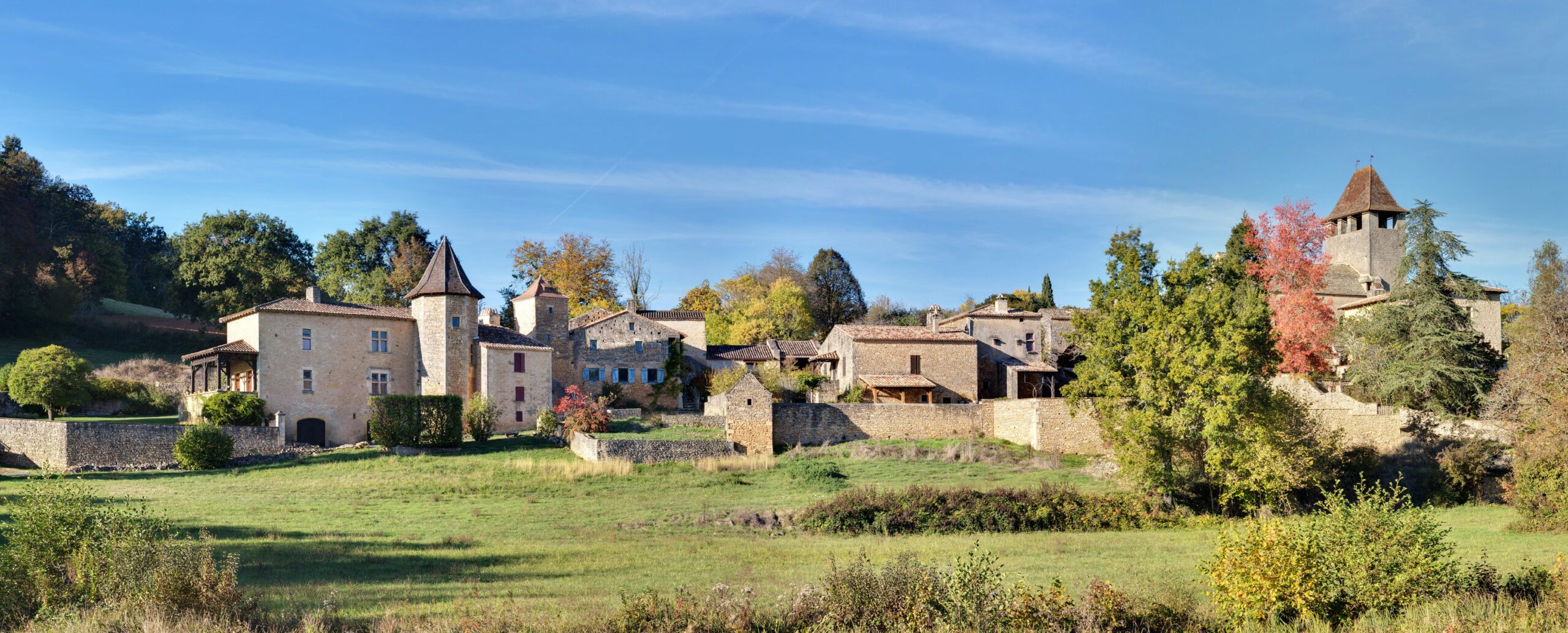 Panorama de Saint-Avit (Lot-et-Garonne)
