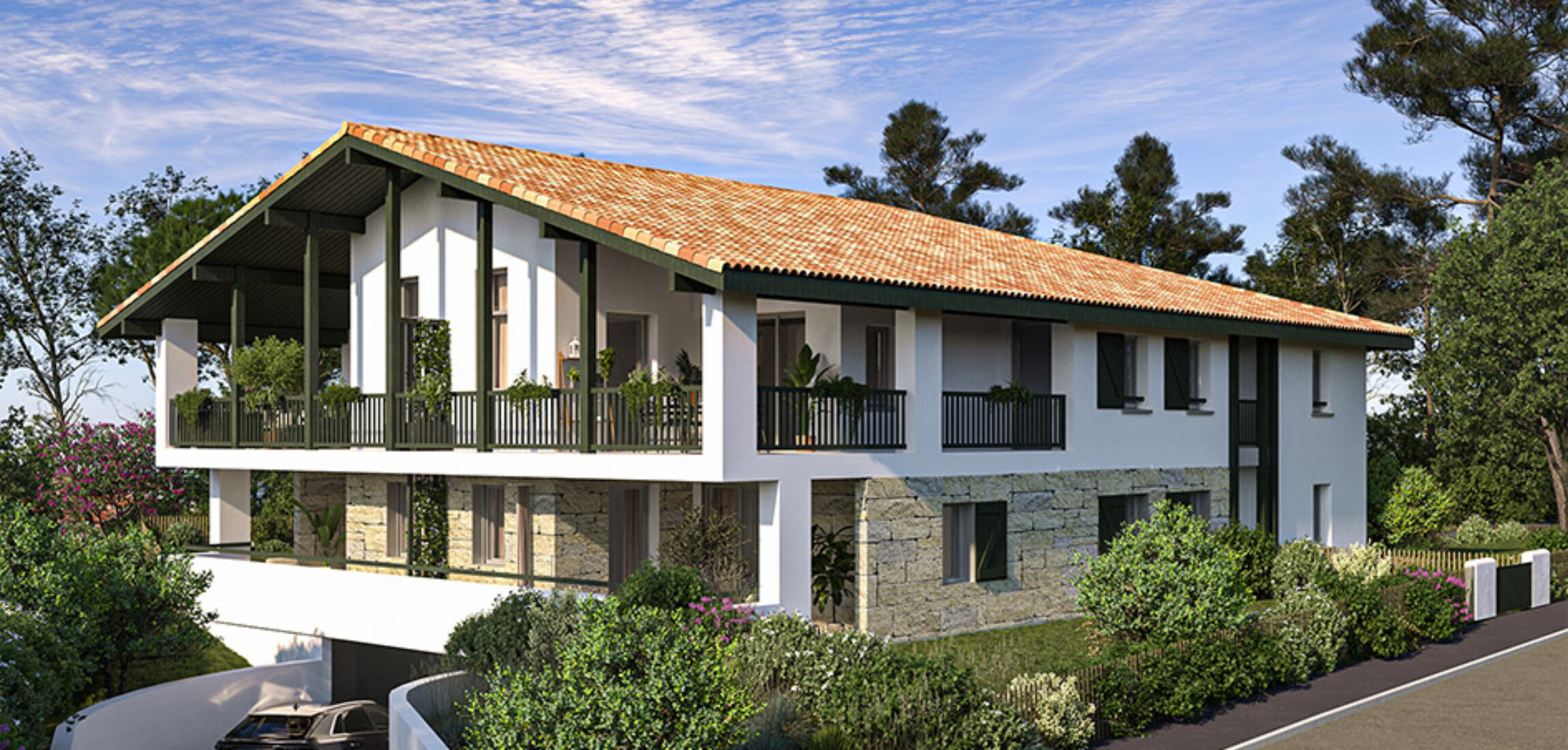 Entrée parking bat A