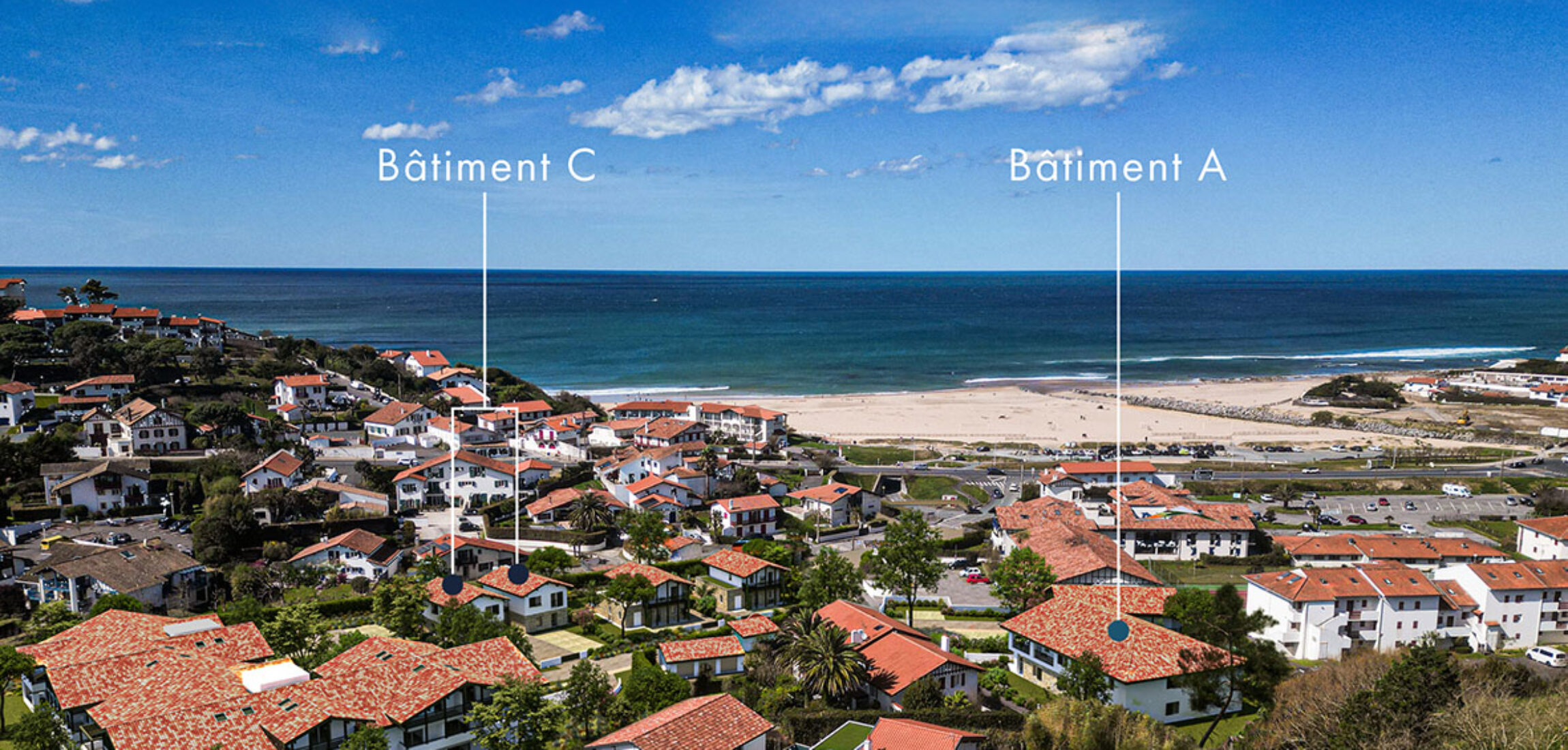 vue aerienne bat A et C